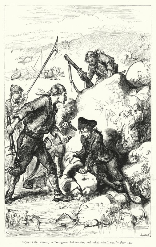 Illustration for Gulliver’s Travels by Jonathan Swift by Thomas Morten