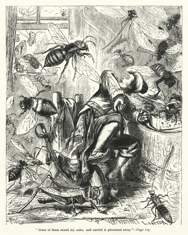 Illustration for Gulliver’s Travels by Jonathan Swift by Thomas Morten