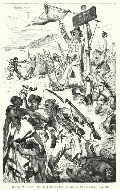 Illustration for Gulliver’s Travels by Jonathan Swift by Thomas Morten