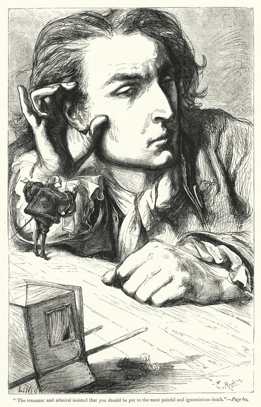 Illustration for Gulliver’s Travels by Jonathan Swift by Thomas Morten