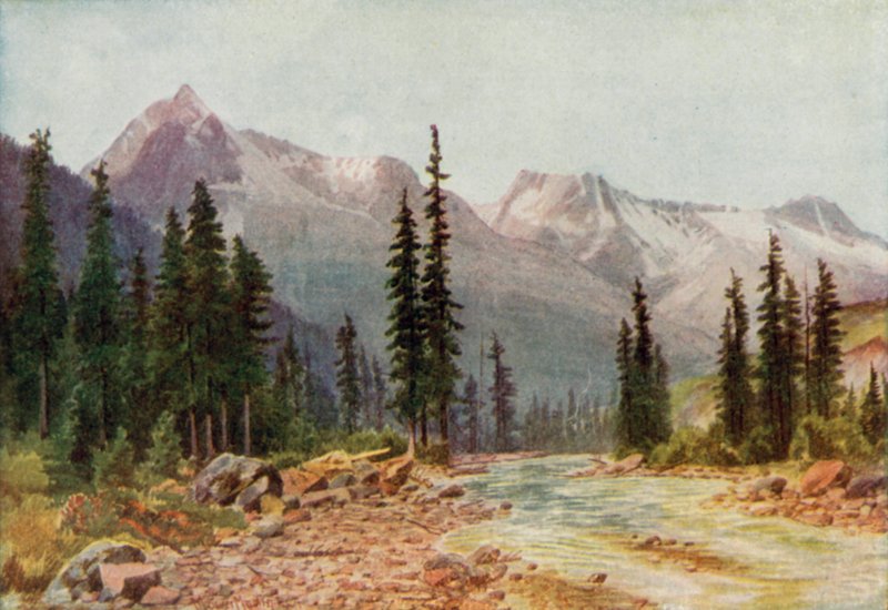 The Rocky Mountains by Thomas Mower Martin