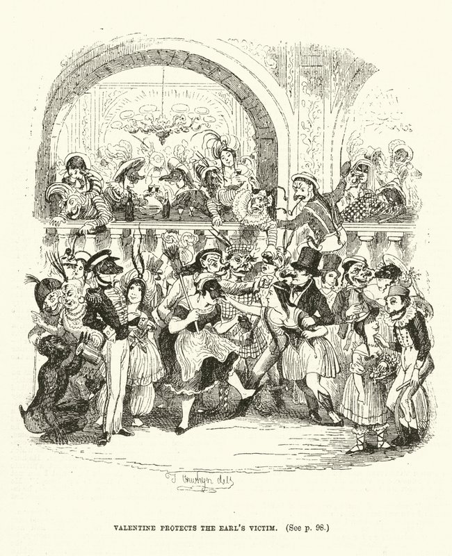 Illustration for Valentine Vox by Thomas Onwhyn