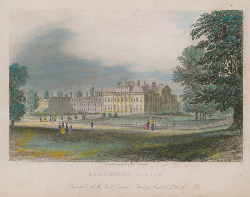 Kensington Palace, London by Thomas Onwhyn