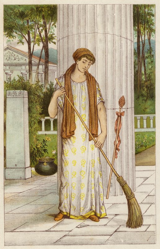 Danae in Athena