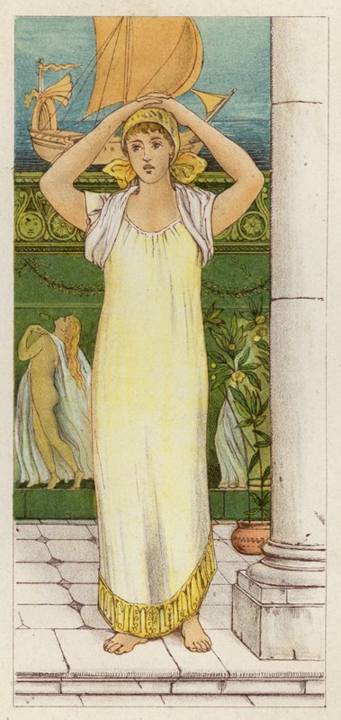 Danae longing for Perseus