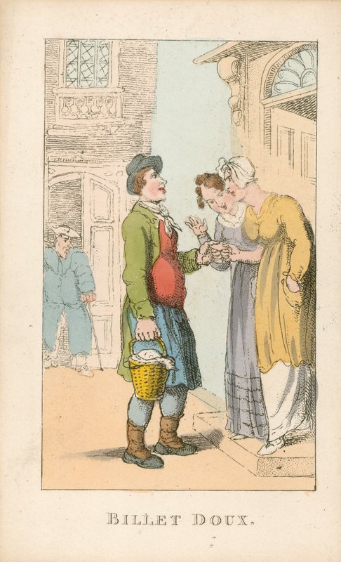 Billet Doux by Thomas Rowlandson