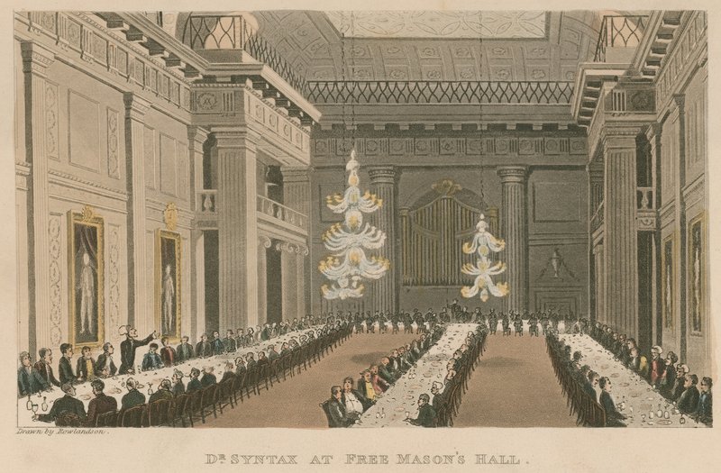 Dr Syntax at Freemason