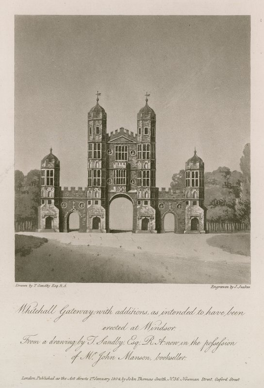 Whitehall Gateway by Thomas Sandby