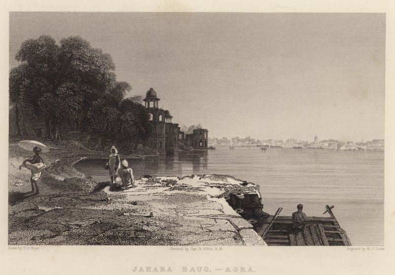 Jahara Baug, Agra by Thomas Shotter Boys