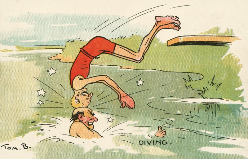 Diving by Tom Browne