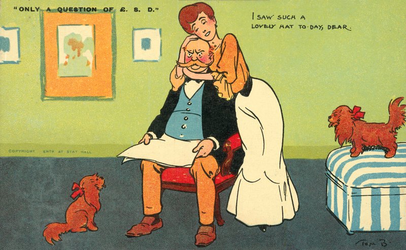 I Saw Such a Lovely Hat Today, Dear by Tom Browne