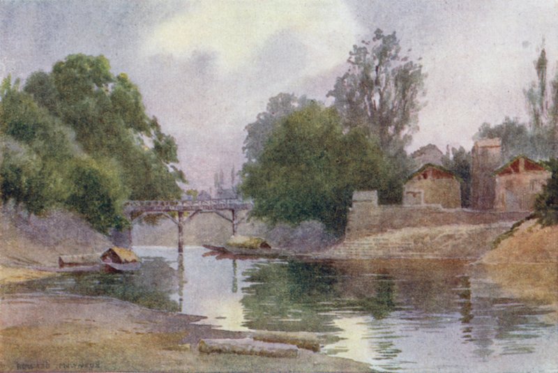 Bridge of Burbur Shah, Chenar Bagh, Srinagar by Unbekannt Unbekannt