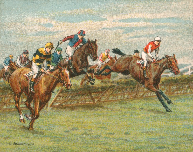 Races Historic and Modern, Hurdle Races by Unbekannt Unbekannt