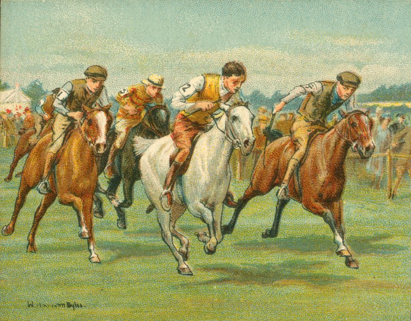 Races Historic and Modern, Pony Races by Unbekannt Unbekannt