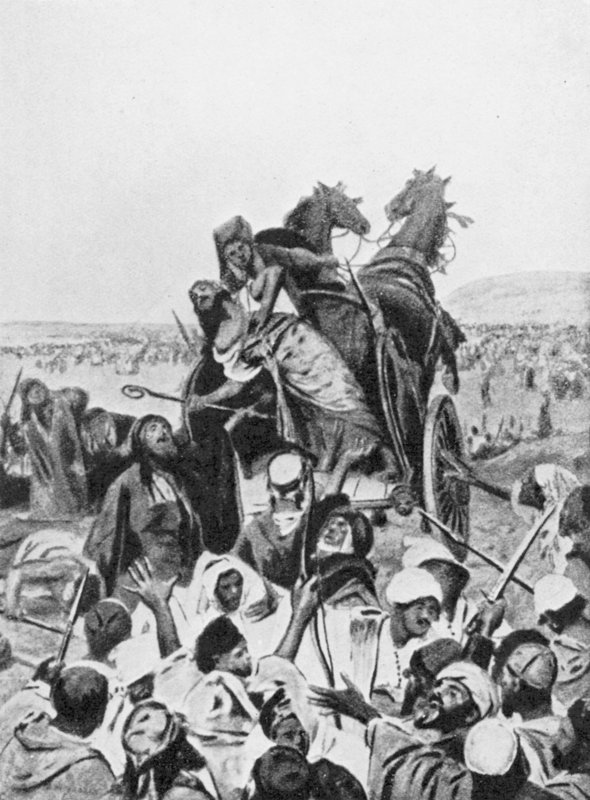 The Battle of Ramoth-Gilead 853 BC by Vaclav (1851 1901) (after) Brozik