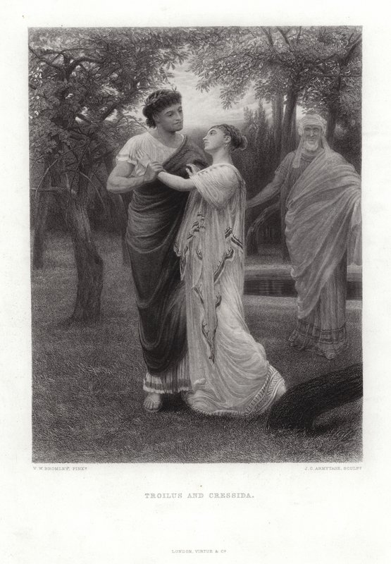 Troilus and Cressida by Valentine Walter Lewis Bromley