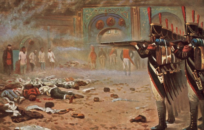 In Defeated Moscow by Vasili Vasilievich Vereshchagin