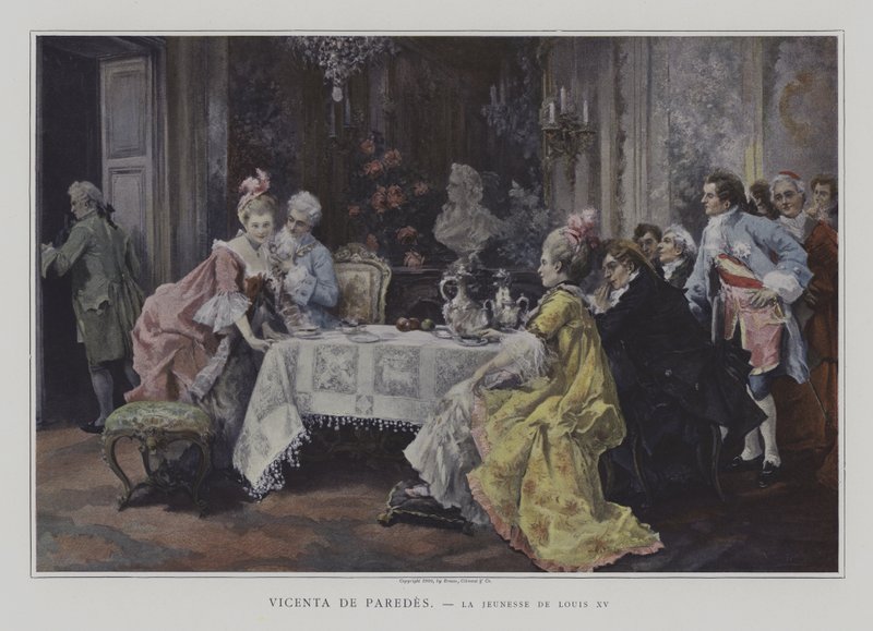 The Youth of Louis XV by Vicente de Parades