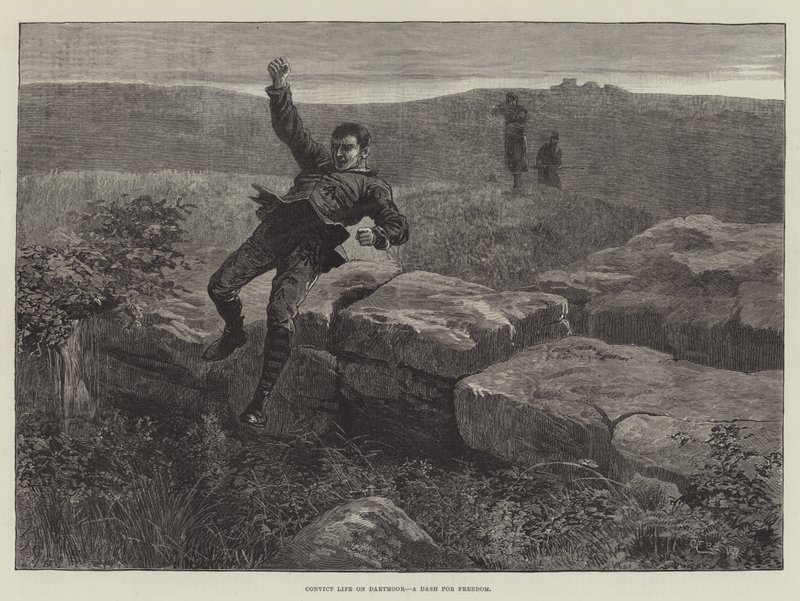 Convict Life on Dartmoor, a Dash for Freedom by Walter Bothams