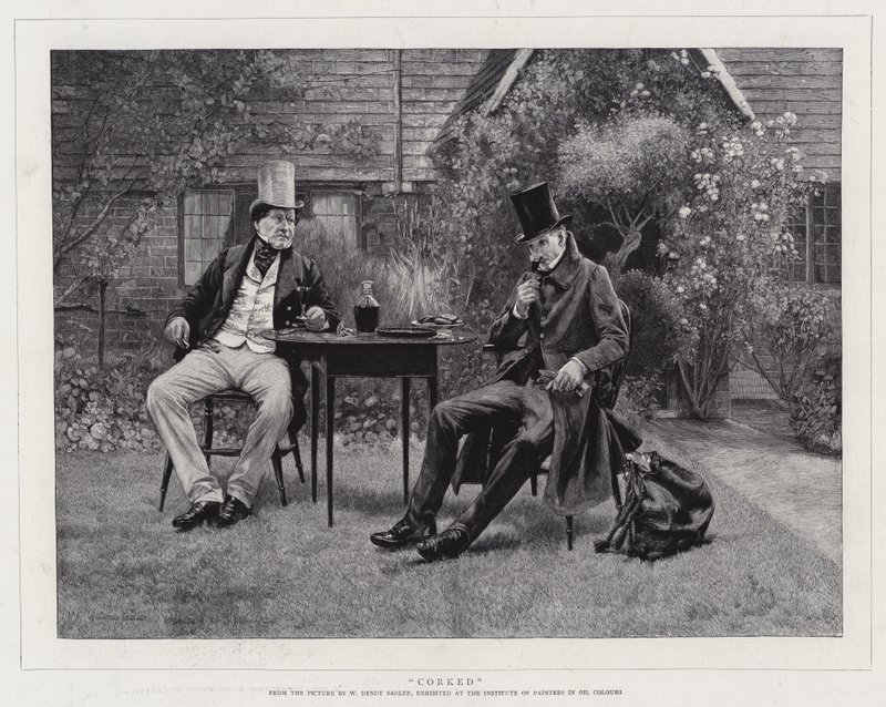 Corked by Walter Dendy Sadler