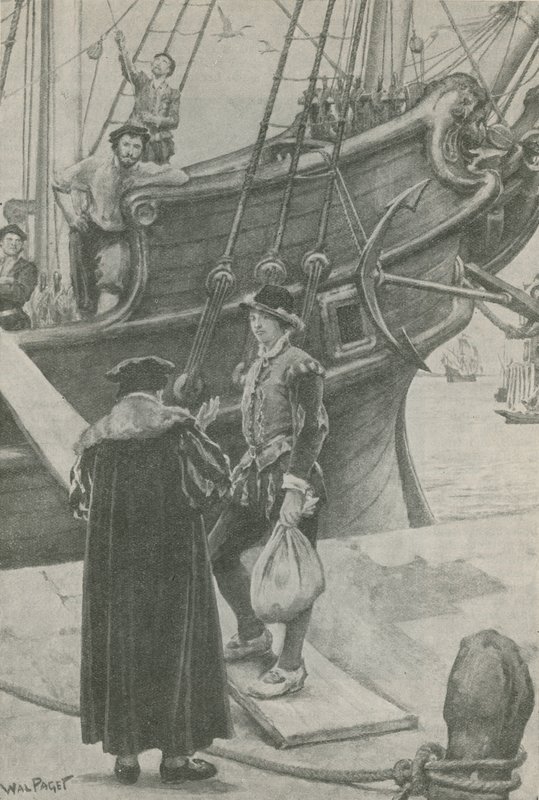 Young Martin Sets Out on His Adventures by Walter Stanley Paget