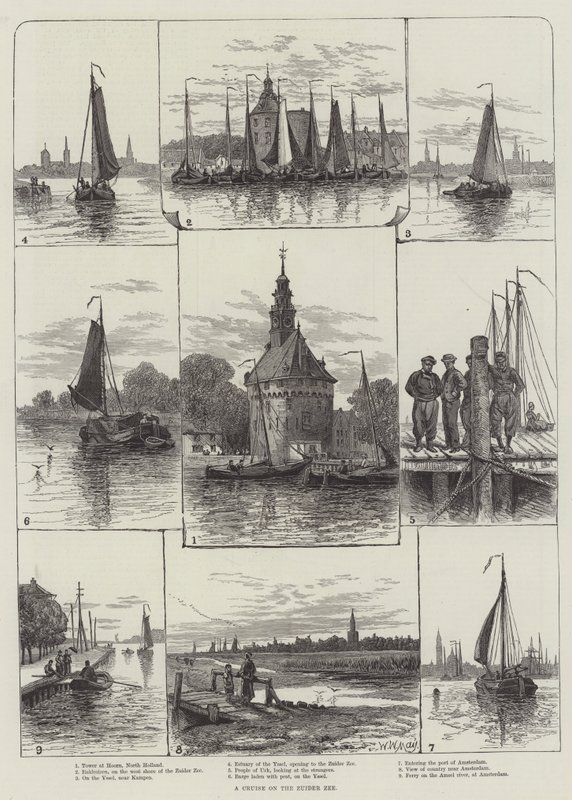 A Cruise on the Zuider Zee by Walter William May