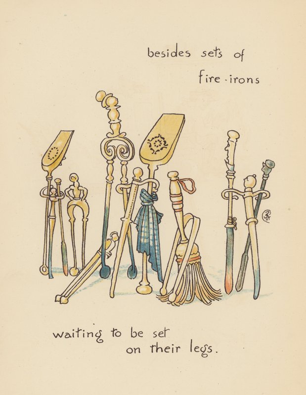 Illustration for Legends for Lionel by Walter Crane by Walter (after) Crane