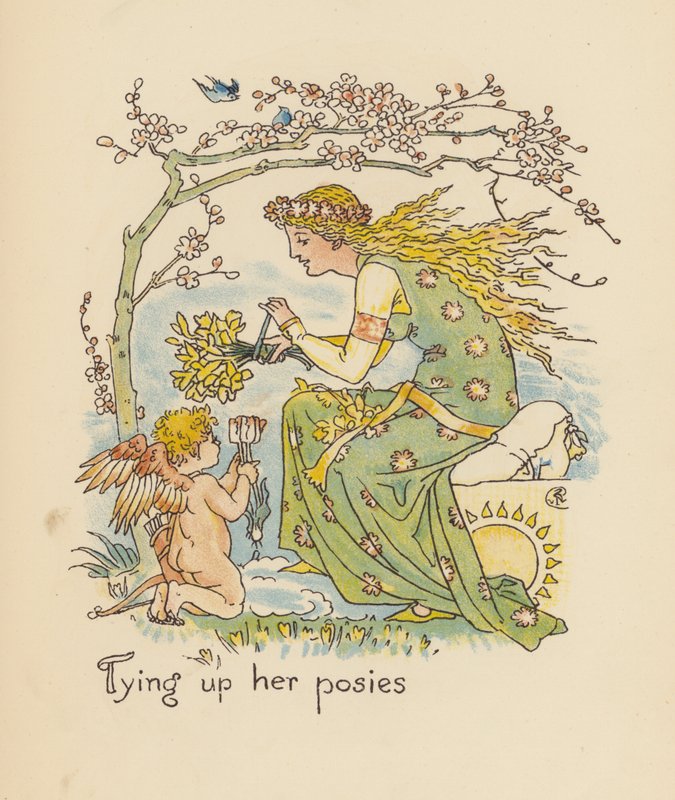 Illustration for Legends for Lionel by Walter Crane by Walter (after) Crane