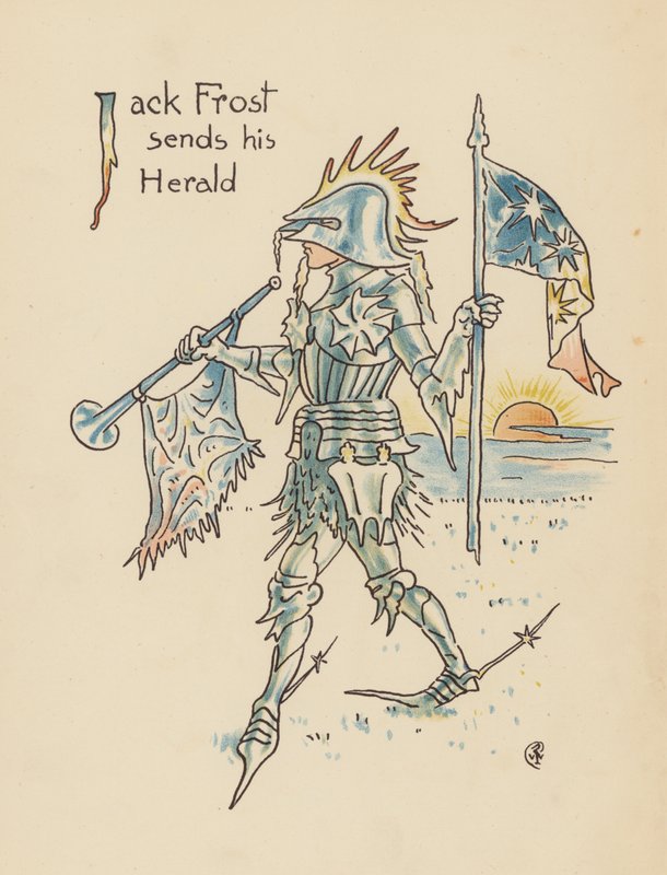 Illustration for Legends for Lionel by Walter Crane by Walter (after) Crane
