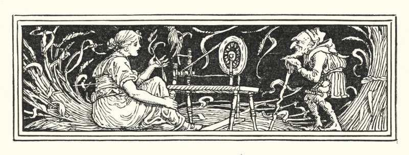 Rumpelstiltskin by Walter (after) Crane
