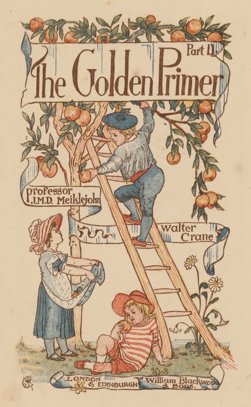 Title-page Illustration for The Golden Primer by Walter (after) Crane
