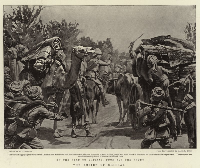 The Relief of Chitral by Walter Charles Horsley