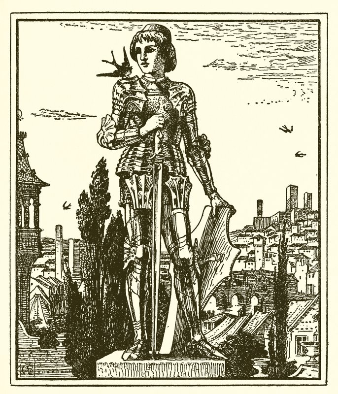 The Happy Prince by Walter Crane