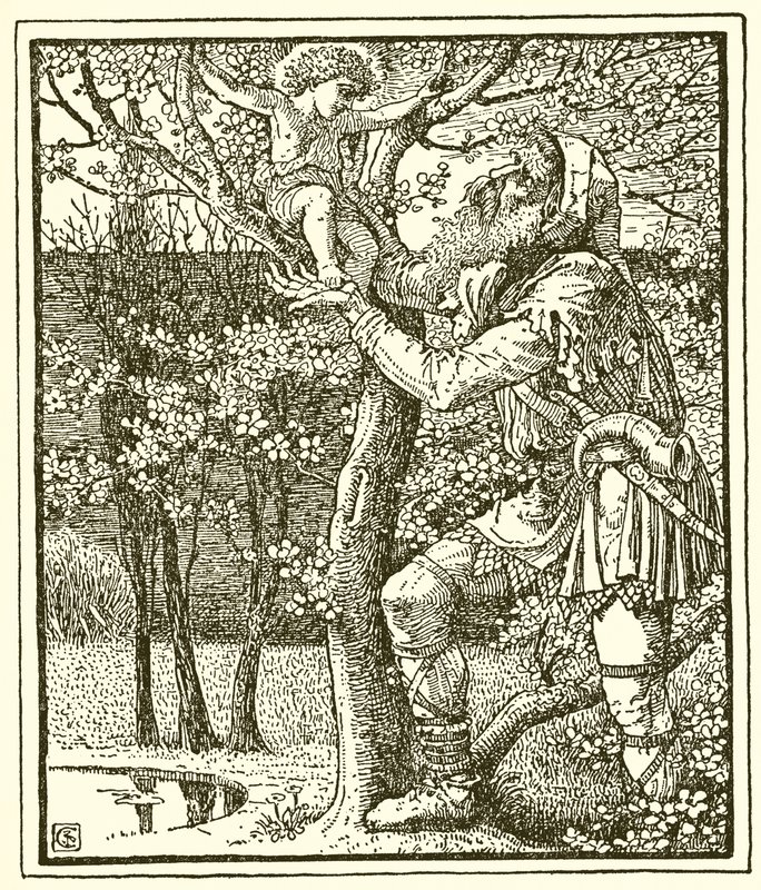 The Selfish Giant by Walter Crane