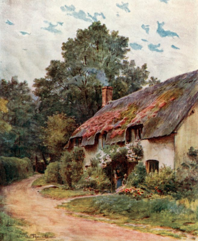 A Somerset Cottage, Near Dunster by Walter Frederick Roofe Tyndale