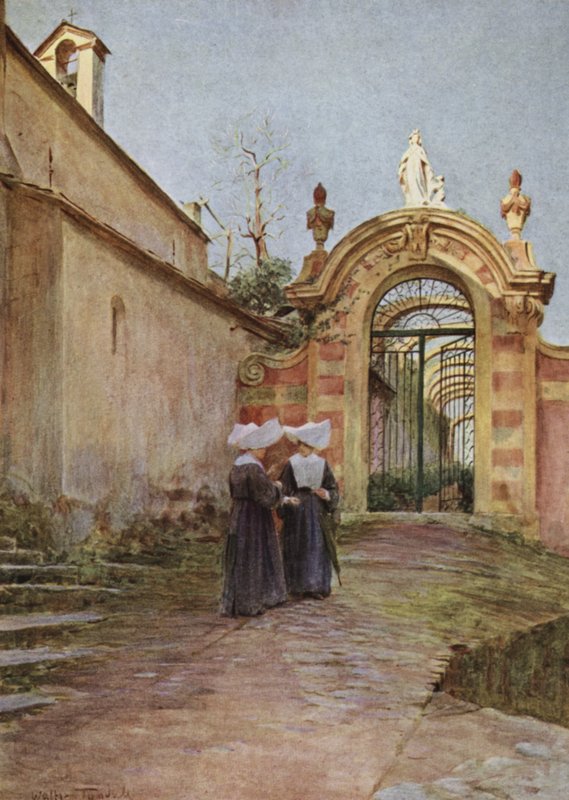 Entrance, Villa Centurione, Santa Margherita Ligure by Walter Frederick Roofe Tyndale