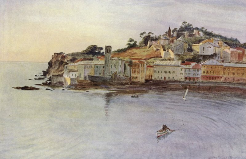 La Penisola, Sestri Levante by Walter Frederick Roofe Tyndale