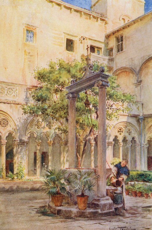 The Cloisters of San Domenico, Ragusa by Walter Frederick Roofe Tyndale