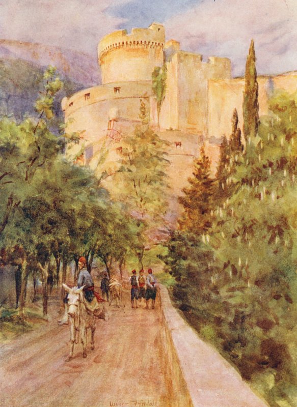 The Minceta Tower, Ragusa by Walter Frederick Roofe Tyndale