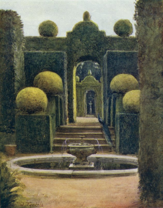 The New Forest: In Brokenhurst Park Garden by Walter Frederick Roofe Tyndale
