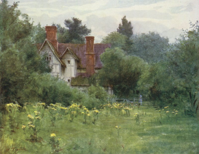 The New Forest: The Mill House, Brokenhurst by Walter Frederick Roofe Tyndale