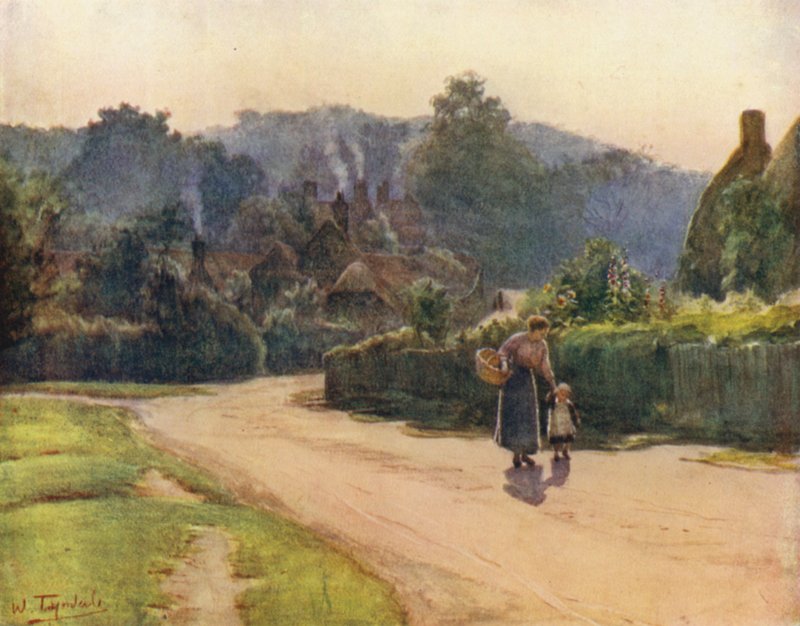 The New Forest: The Village of Emery Down by Walter Frederick Roofe Tyndale