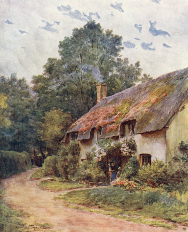Wessex: A typical Wessex cottage by Walter Frederick Roofe Tyndale