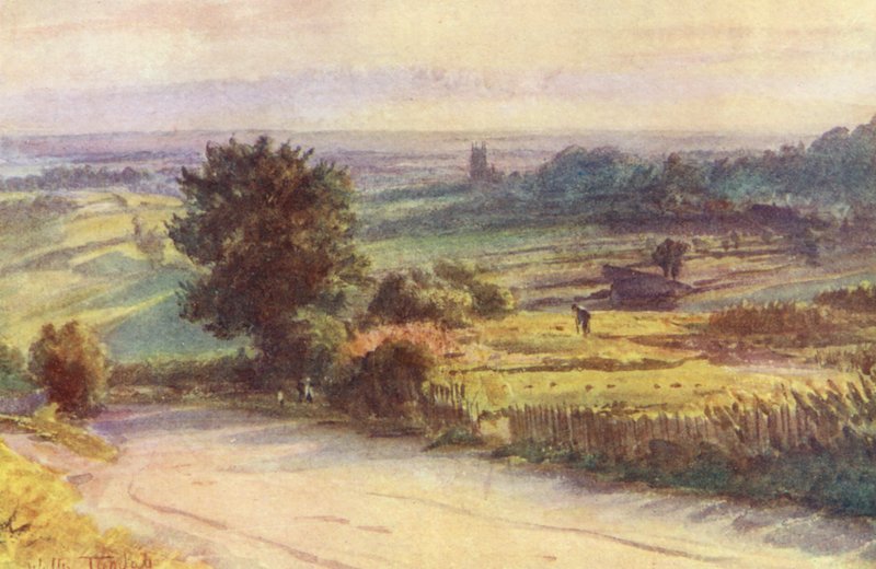 Blackmore Vale from Shaftesbury by Walter Frederick Roofe Tyndale