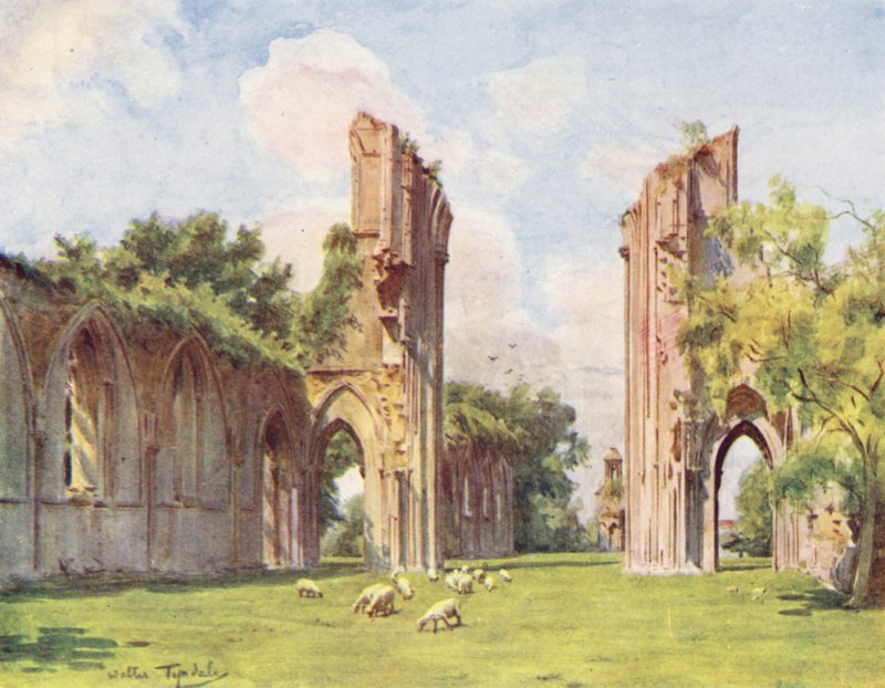 Wessex: Glastonbury Abbey by Walter Frederick Roofe Tyndale