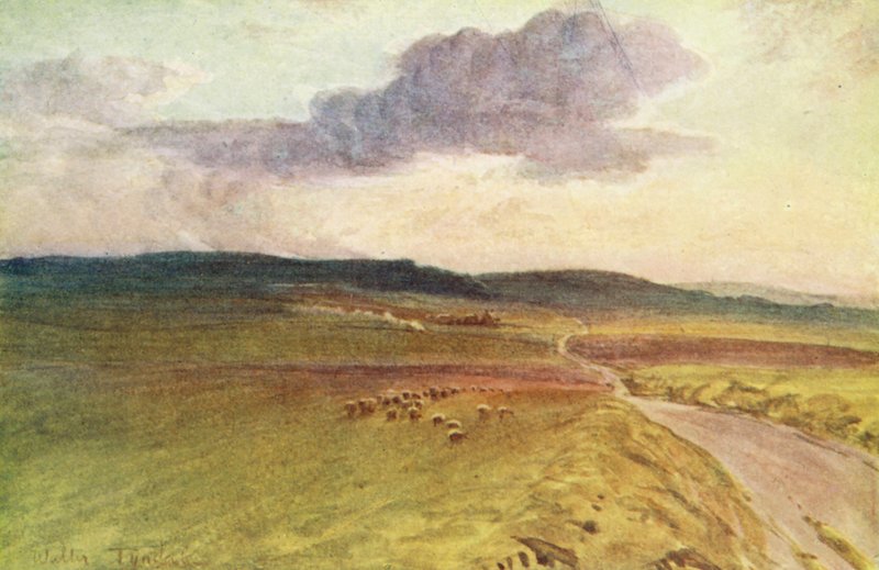 Wessex: Near Maiden Castle, Dorchester by Walter Frederick Roofe Tyndale
