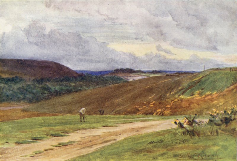 Wessex: The Broadstone Golf Links, near Poole by Walter Frederick Roofe Tyndale