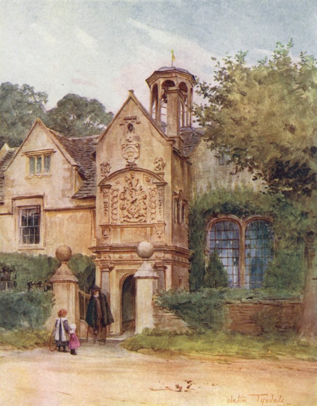 Wessex: The almshouses, Corsham, Wilts by Walter Frederick Roofe Tyndale