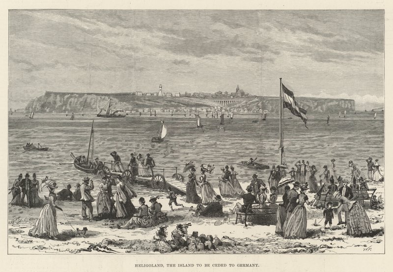 Heligoland, the Island to be ceded to Germany by Walter Paget