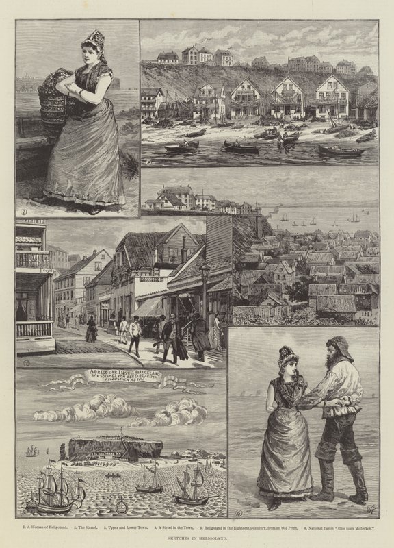 Sketches in Heligoland by Walter Paget